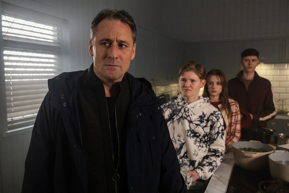 tony, ro, dee dee and ant hutchinson in hollyoaks