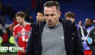 Craig Bellamy looks disappointed after Wales lose to Bosnia-Herzegovina