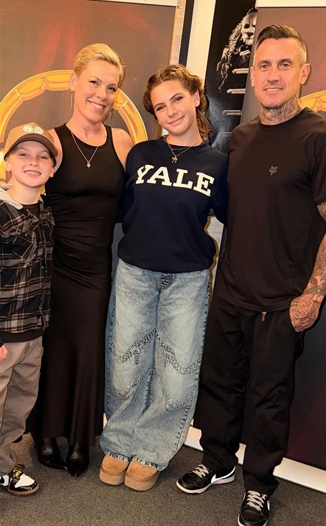 Pink, Carey Hart, Willow, Jameson