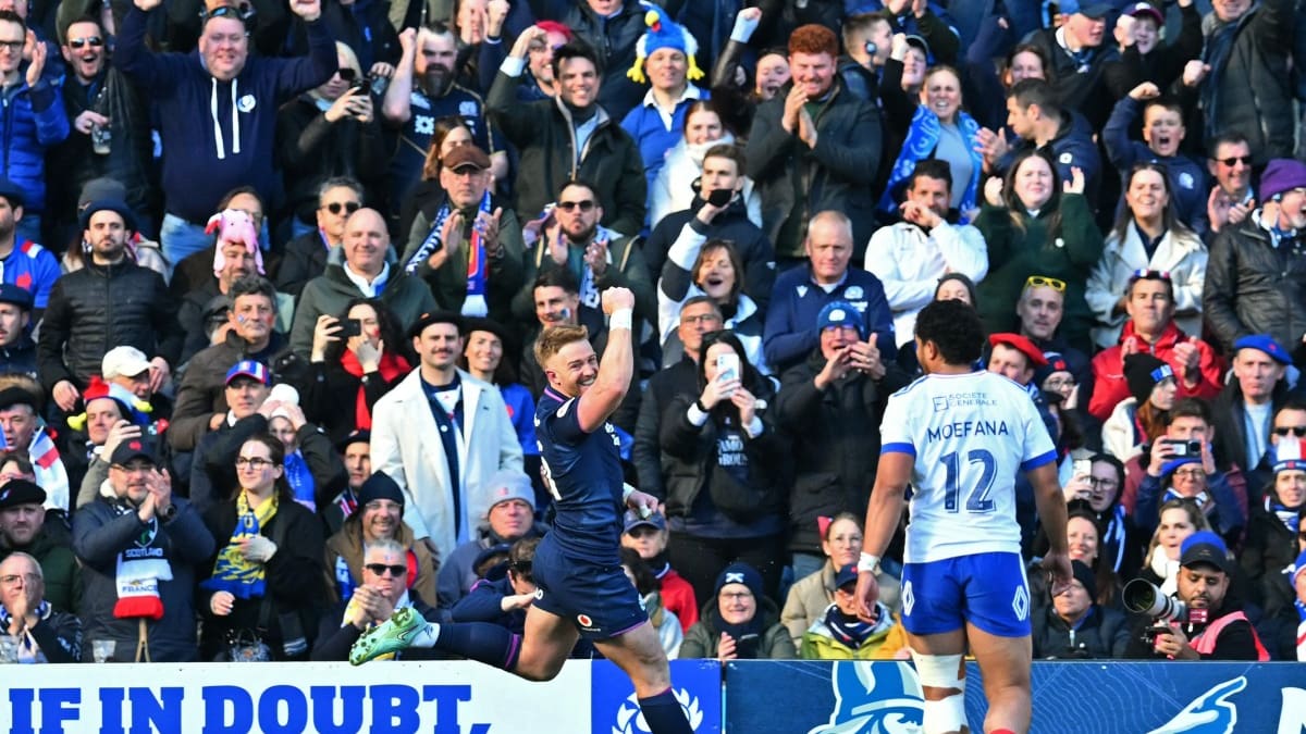 Scotland throw open Six Nations title race with stunning win over France