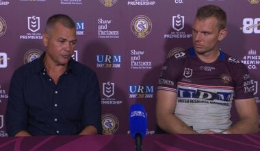 Anthony Seibold press conference, Daly Cherry-Evans, Manly Sea Eagles vs Sydney Roosters, Tom Trbojevic, Round 4