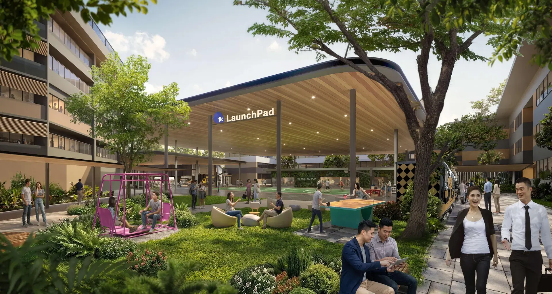 New partnerships, facilities by JTC to bolster startups at LaunchPad @ one-north