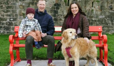 Bench unveiled in ‘living tribute’ to Fermanagh cardiac arrest survivor