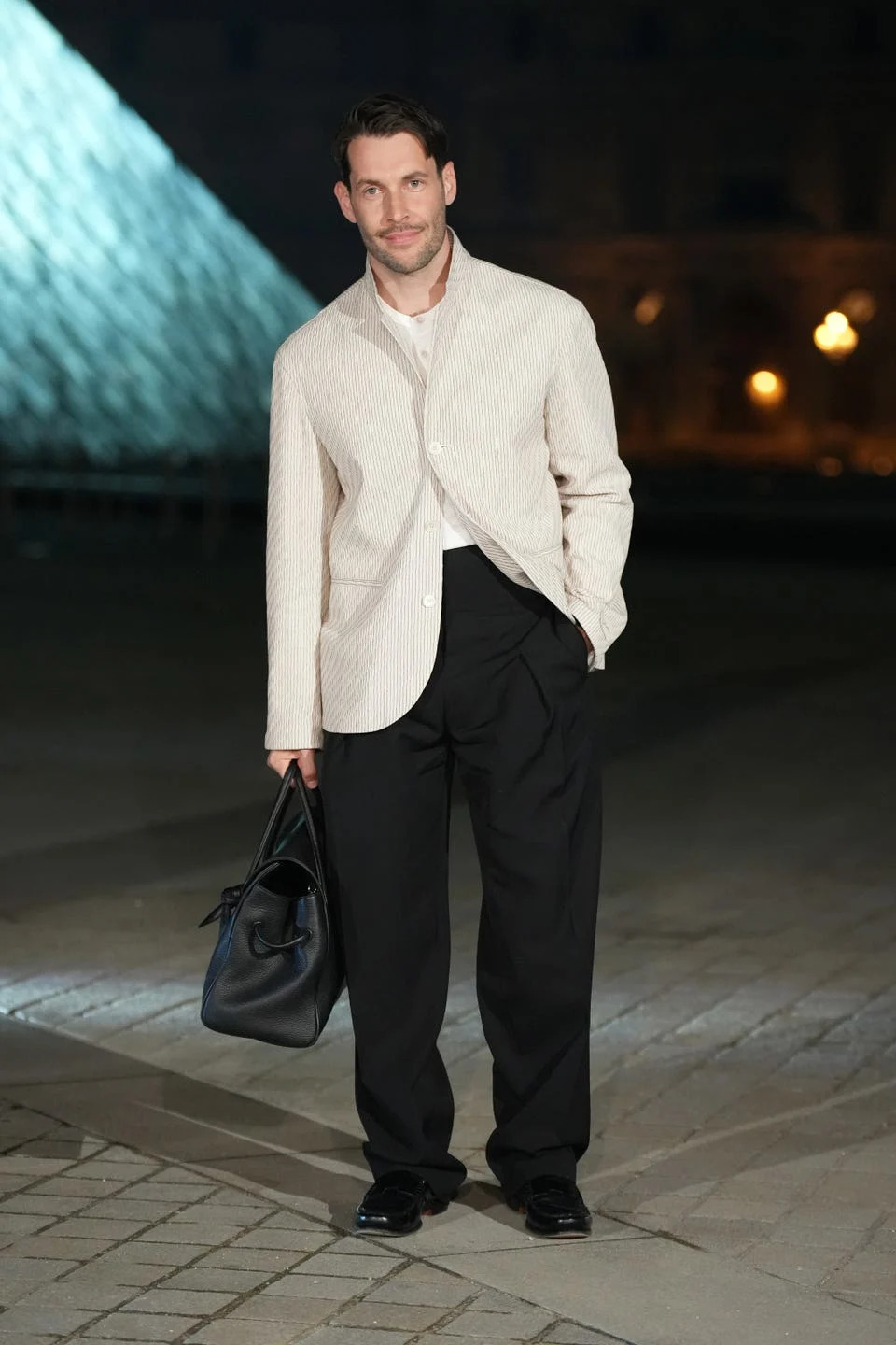 the grand diner du louvre arrivals photocall