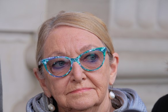 Former Supreme Court judge Betty King, KC. 