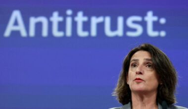 EU antitrust chief meets Google, Meta, OpenAI, Amazon CEOs amidst AI scrutiny