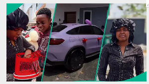 Fans react to video of Peller giving Jarvis a car on her birthday