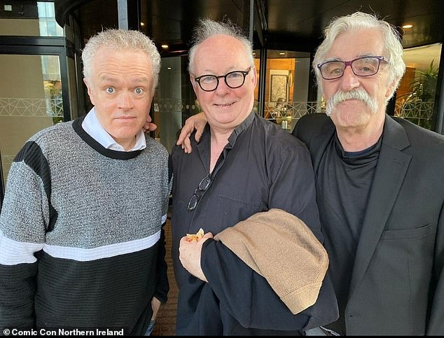 In 2024 the actor delighted fans of the Channel 4 show when he reunited with castmates Patrick McDonnell, who played heartthrob singer and TV personality Eoin McLove, and Bishop Jordan actor Paddy Ward for an appearance at Comic Con in Belfast