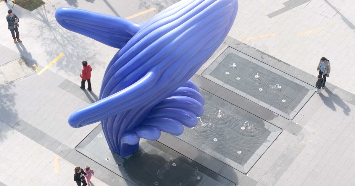 balloon geometry shapes a whale-like landmark in zhanjiang