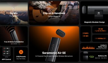 Saramonic Launches Ultra-Compact Dual-Form Saramonic Air SE to Define Portable Audio for Mobile Creators