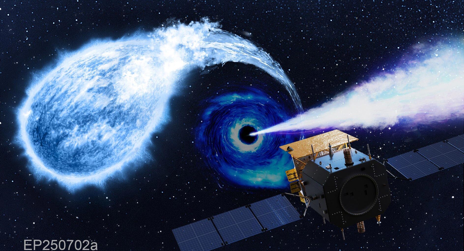 ⚫️ First observation of an intermediate-mass black hole in action?