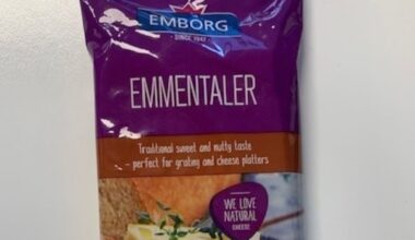 Emborg Emmentaler cheese batch recalled due to possible Listeria presence