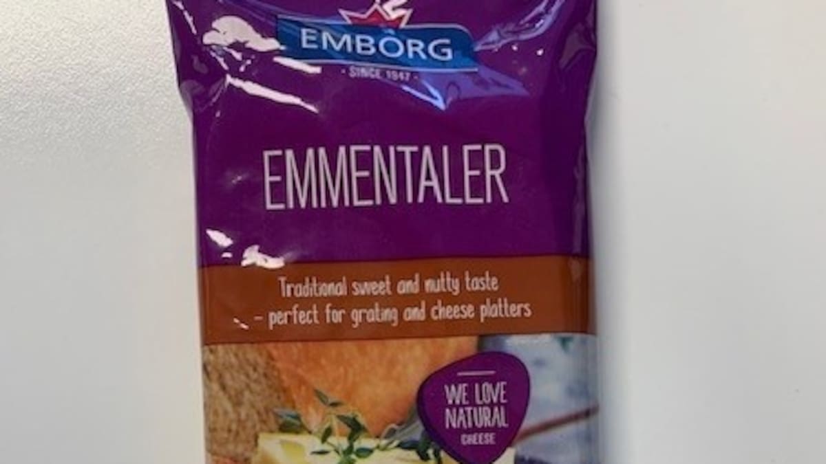 Emborg Emmentaler cheese batch recalled due to possible Listeria presence