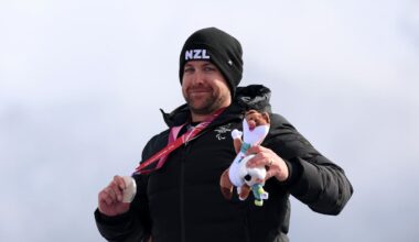 Adam Hall claims slalom silver at Milano Cortina to equal medals record