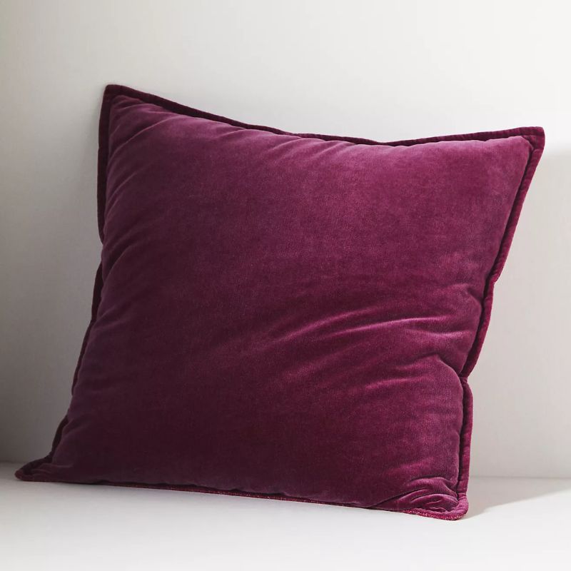 plum cushion