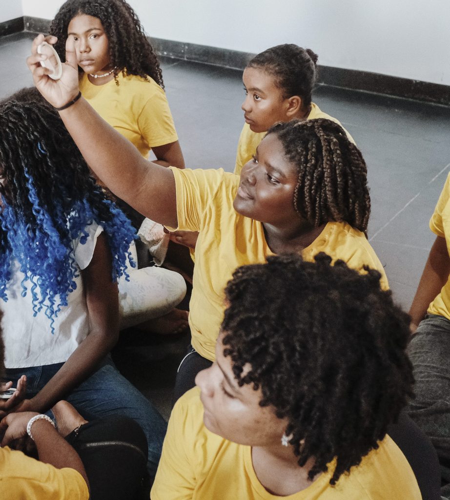 Julia with Odara in Brazil. Captured by Luisa Dorr for Pura