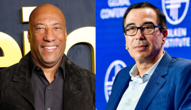 Byron Allen and Steve Mnuchin