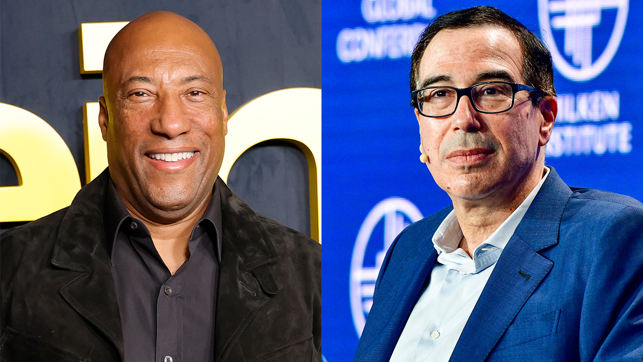 Byron Allen and Steve Mnuchin
