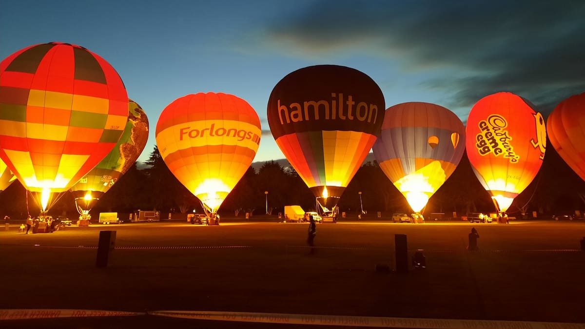 Balloons over Waikato: The Zuru connection to the hot air balloon festival