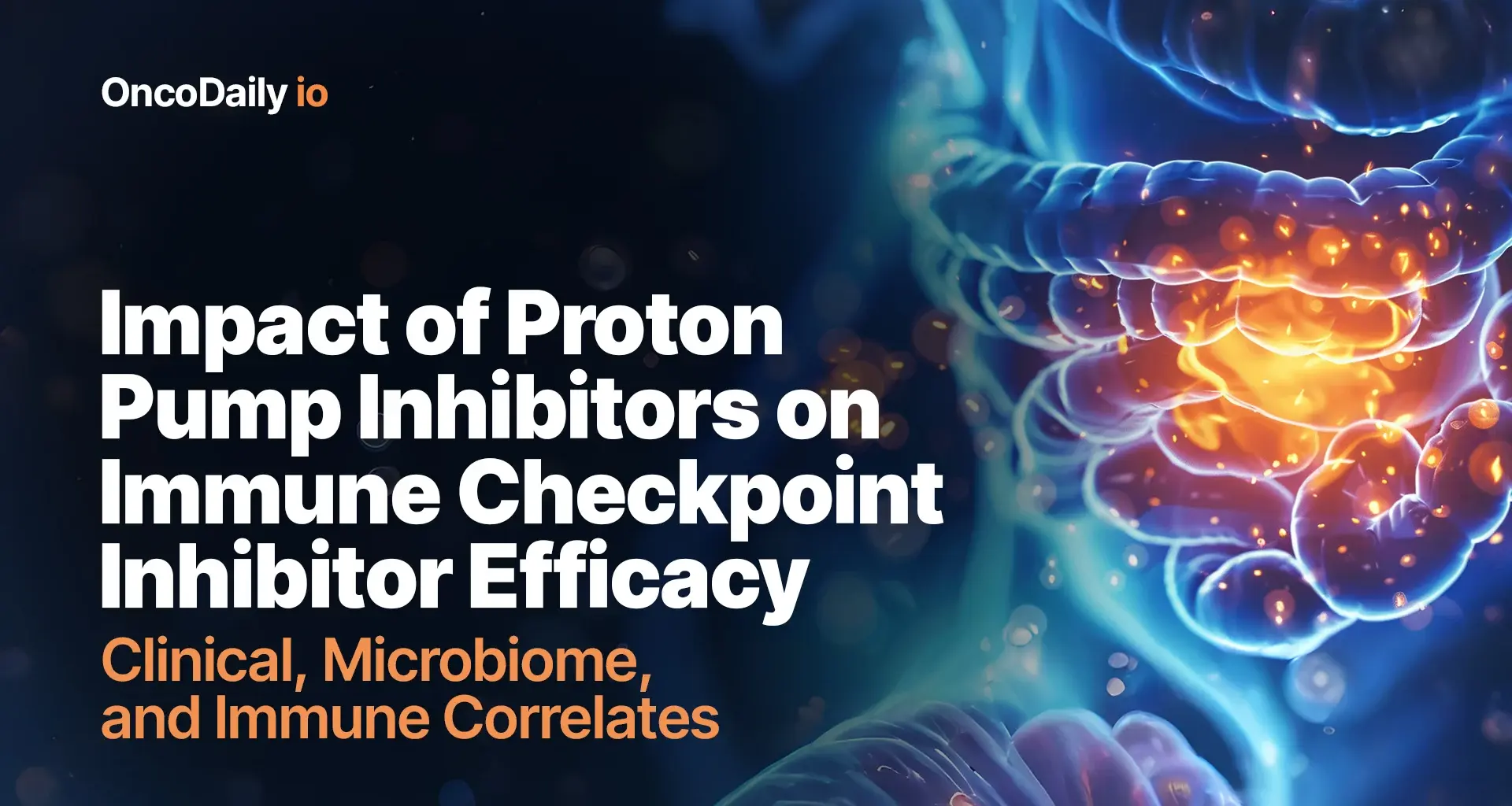Impact of Proton Pump Inhibitors on Immune Checkpoint Inhibitor Efficacy: Clinical, Microbiome, and Immune Correlates