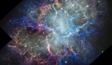 Crab Nebula is still expanding 1,000 years after its explosion