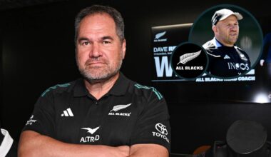 What Dave Rennie has 'acknowledged' about the All Blacks pack