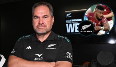 Dave Rennie's All Blacks 'luxury' after star's Ardie Savea-like influence