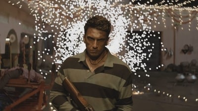 Dhurandhar 2: Ranveer Singh in a still from the film.