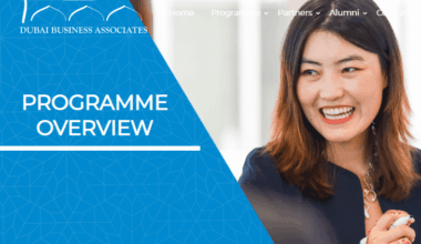Dubai Business Associates Programme 2026 – Fully Funded Global Opportunity
