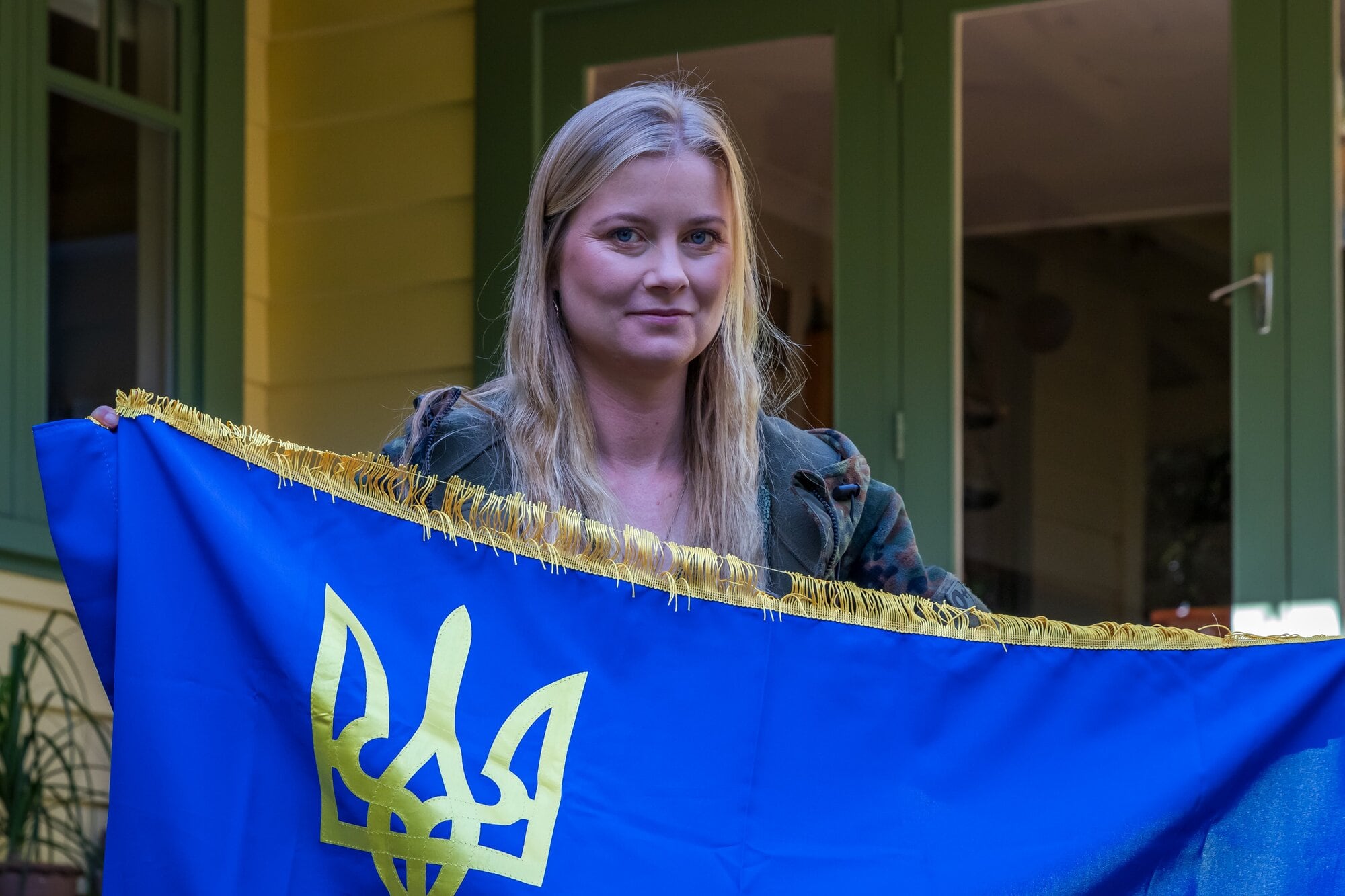  Harriet Campbell, known as ‘Amy in Ukraine’ at home in Tauranga. Photo / Kelly O’Hara.