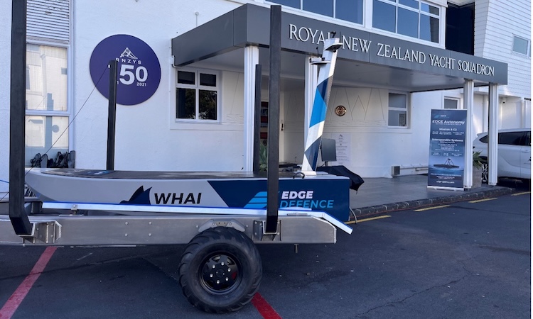 EDGE Defence unveils new all-electric jet powered USV