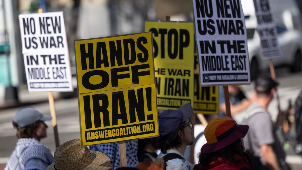 Demonstrations both for and against erupt across America after Israel and US launch strikes on Iran