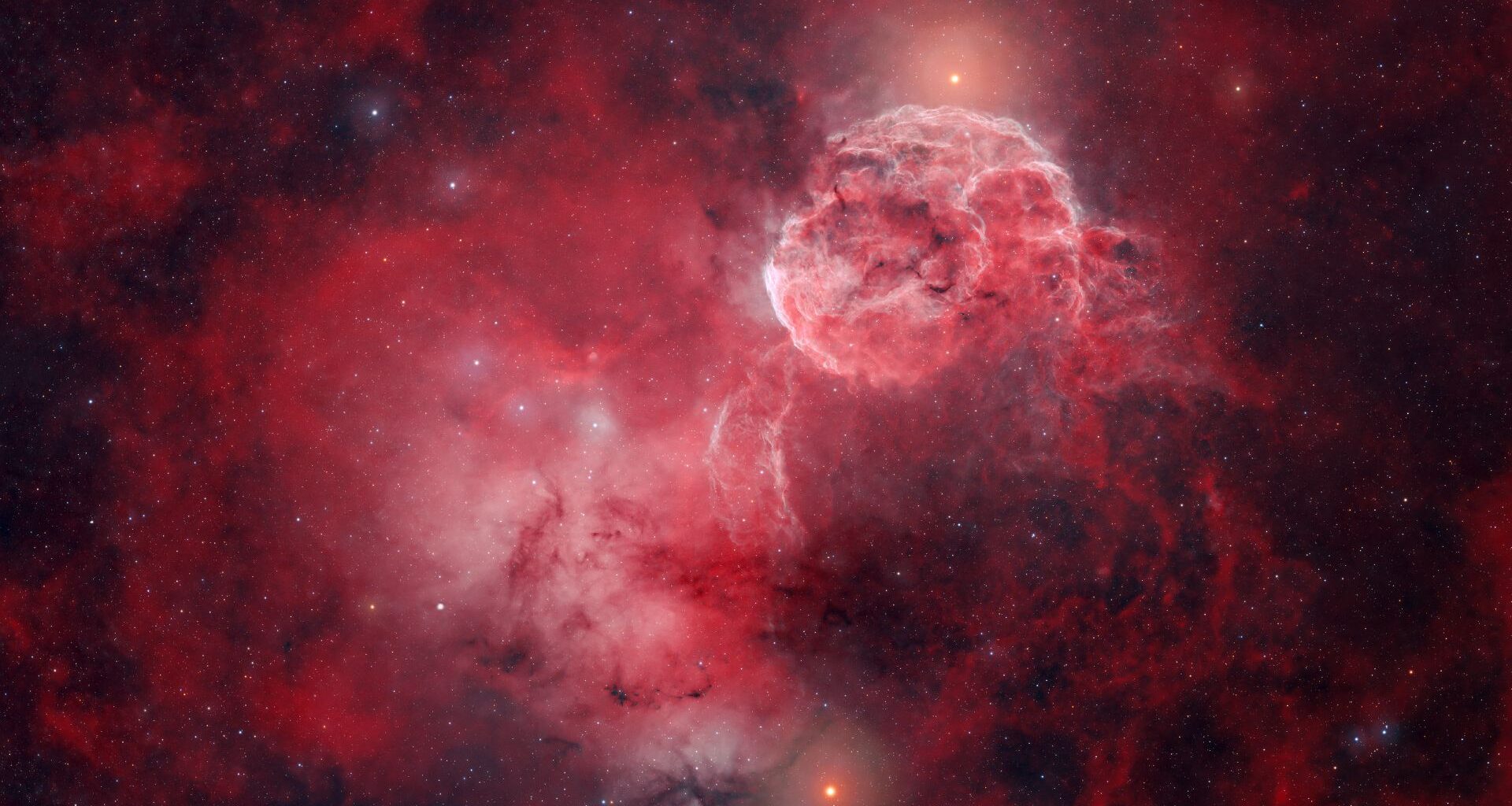 A jellyfish or a brain? Tell us what you see in this gorgeous deep-space nebula photo