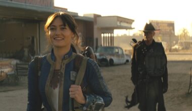 Ella Purnell and Walton Goggins in ‘Fallout’ season two