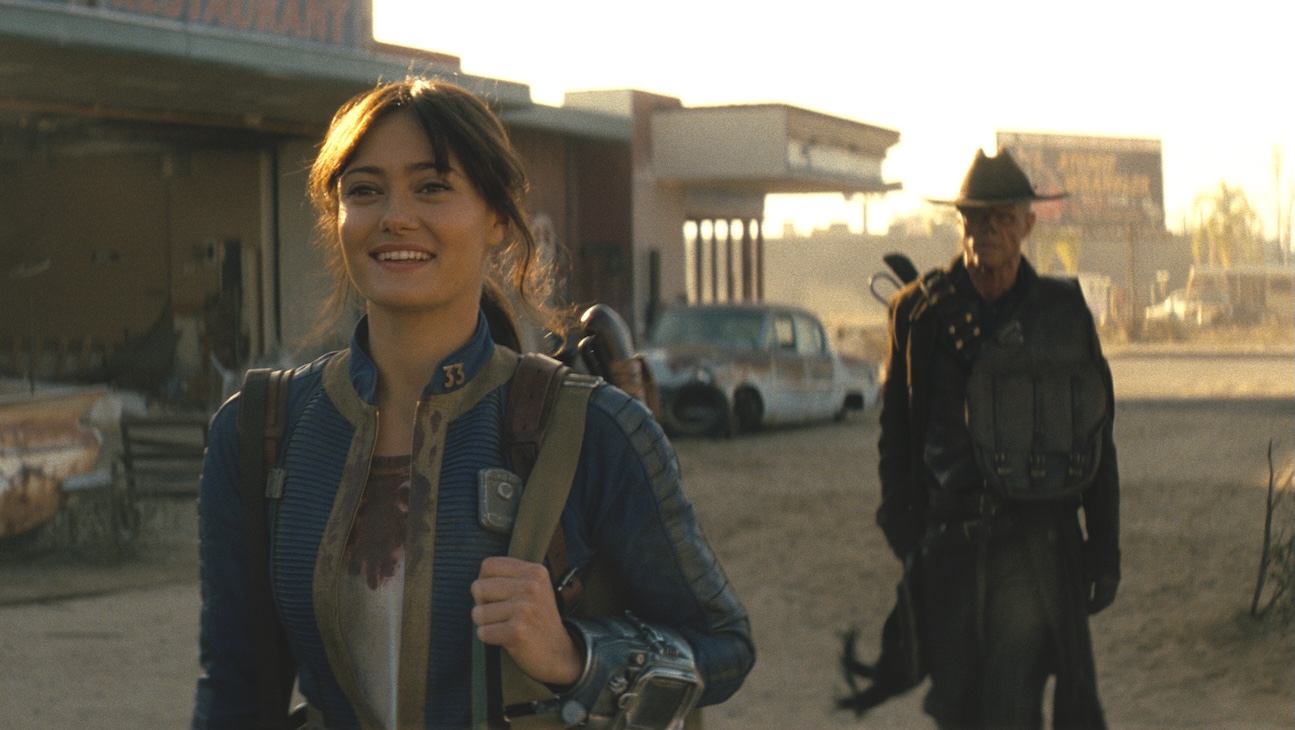 Ella Purnell and Walton Goggins in ‘Fallout’ season two