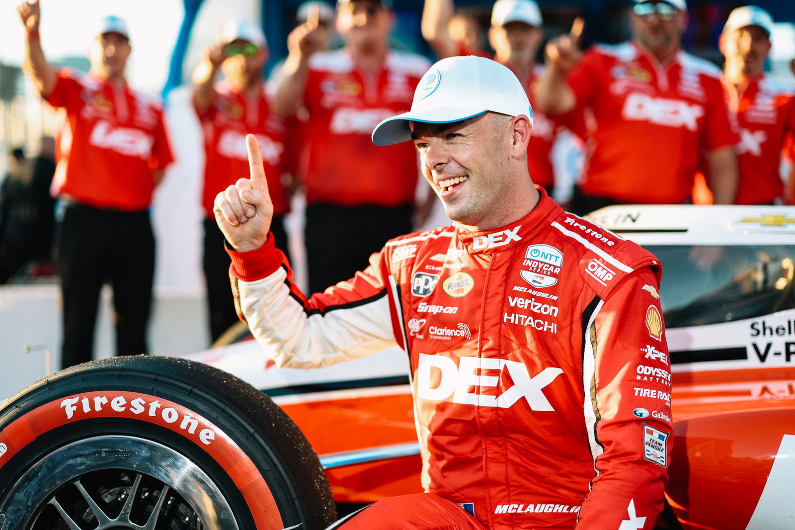 McLaughlin scores third St Petersburg pole position