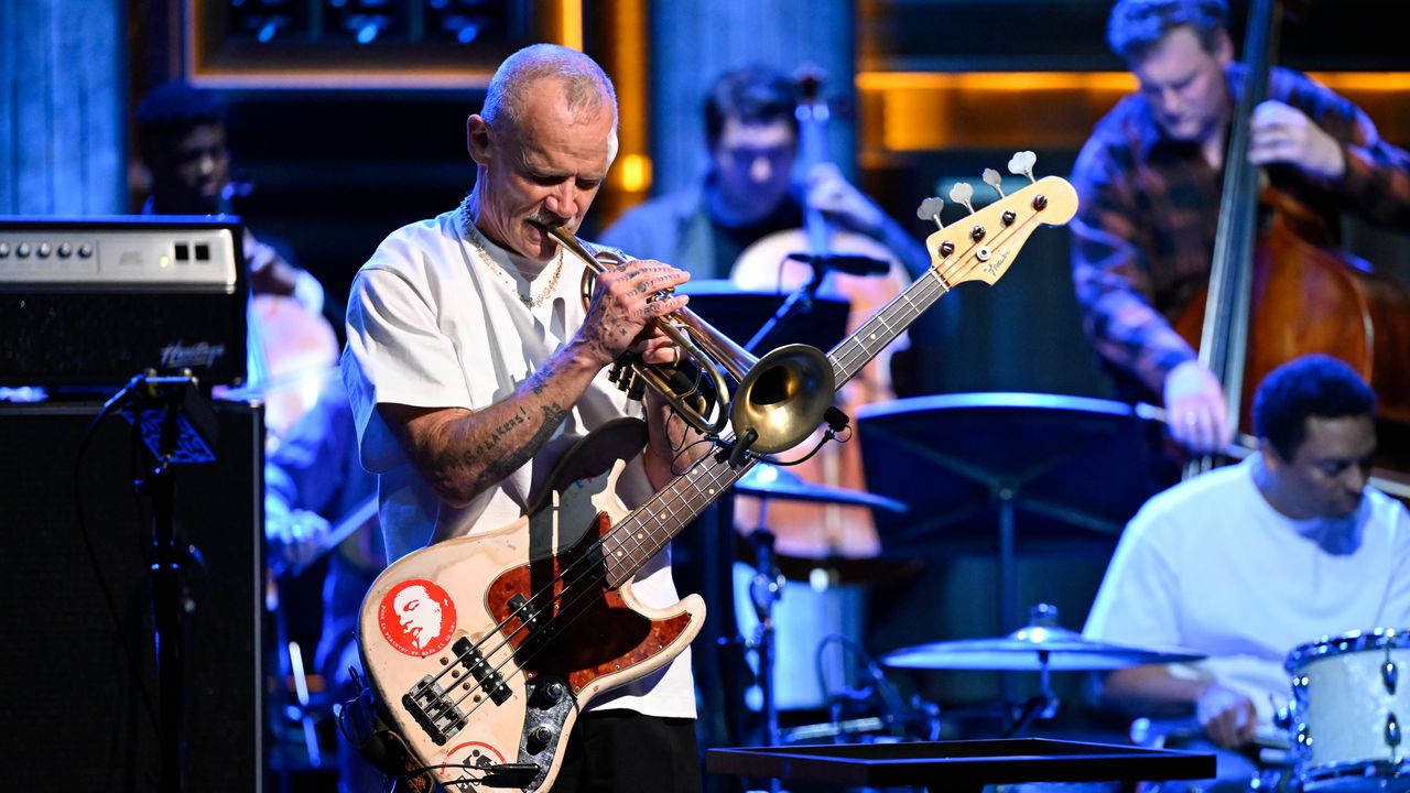 Watch Flea Cover Frank Ocean on Fallon