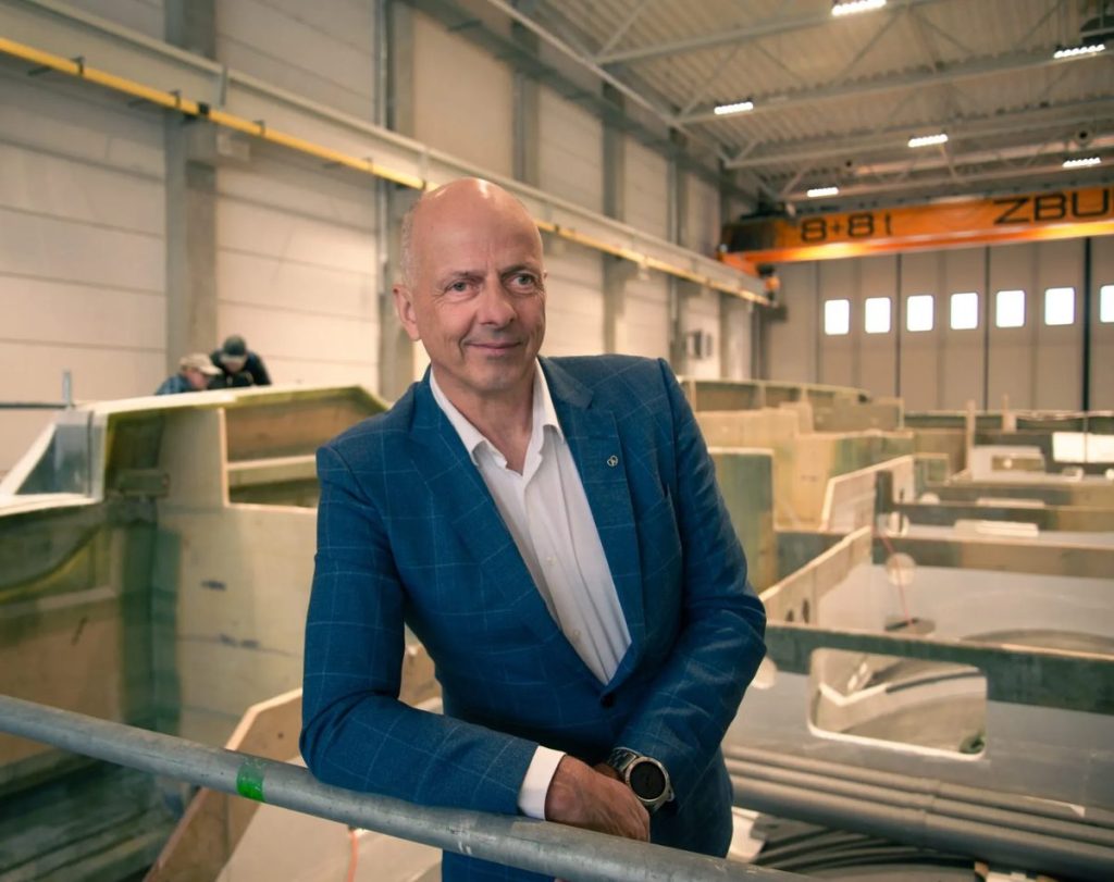 Francis Lapp, Founder and President of Sunreef Yachts. //  Photo credit: Sunreef