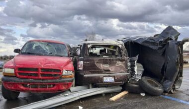 Three dead after tornado tears across Michigan