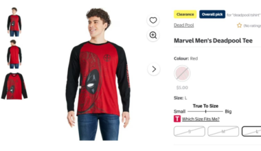 Deadpool shirt with Māori-style tattoo designs at Walmart sparks backlash