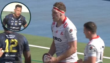 Brodie Retallick shows up Springbok World Cup-winning duo in Japan Rugby League One
