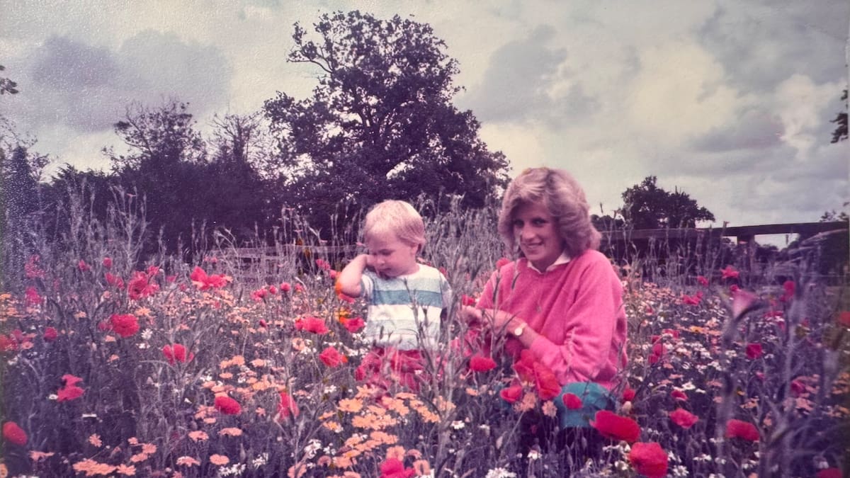 Prince William shares previously unseen photo of Princess Diana for Mother’s Day