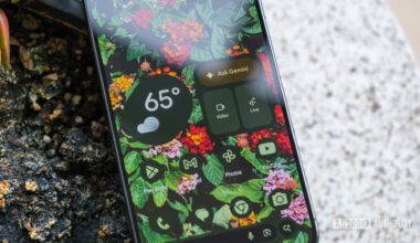 Google Pixel 10 Pro XL gemini widget