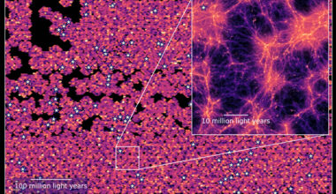 Largest map yet reveals hydrogen glow between ancient galaxies
