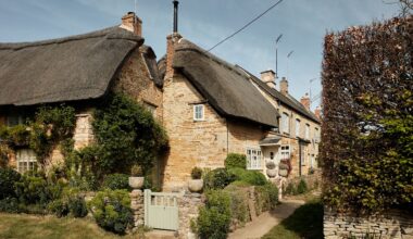 A storybook cottage in the Cotswolds lovingly layered with colour and pattern by its interior designer owner