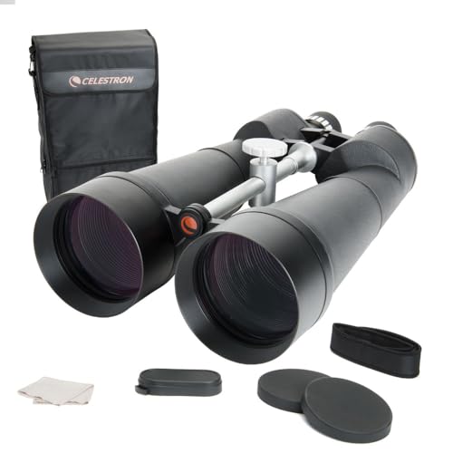 Celestron Skymaster 25x100 Binoculars &ndash; Giant Aperture Binoculars for Deep-Sky Astronomy &amp; Long-Distance Viewing &ndash; Multi-Coated Optics &ndash; Includes Tripod Adapter &amp; Carrying Case