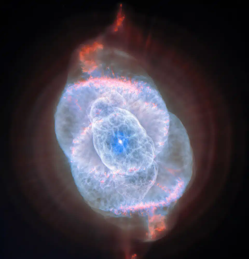 Looking At The Cat’s Eye Nebula With Hubble