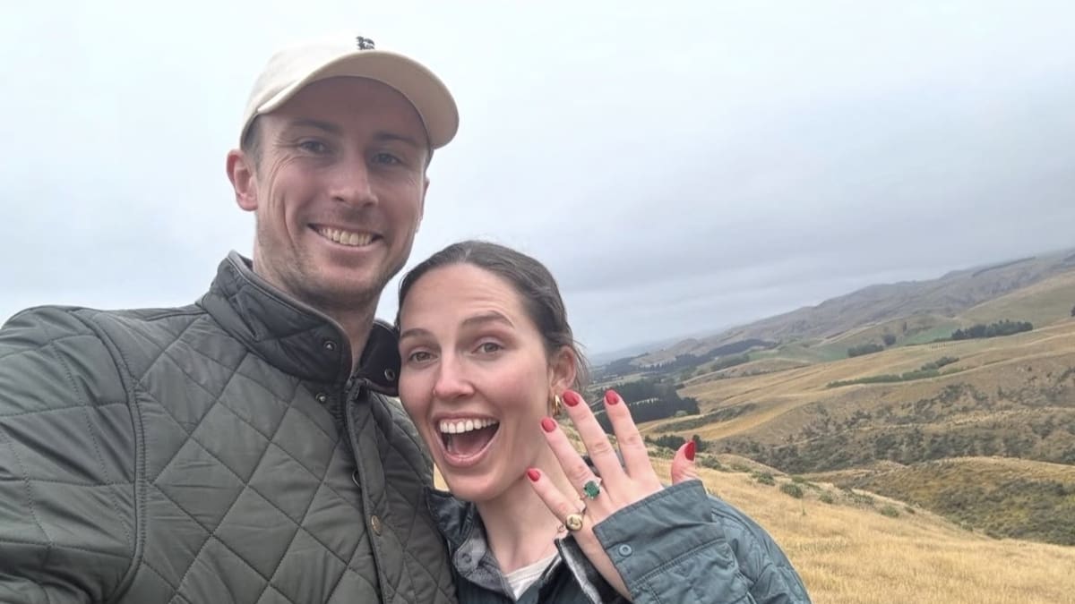 Olympic rowers Tom Mackintosh and Davina Waddy announce their engagement