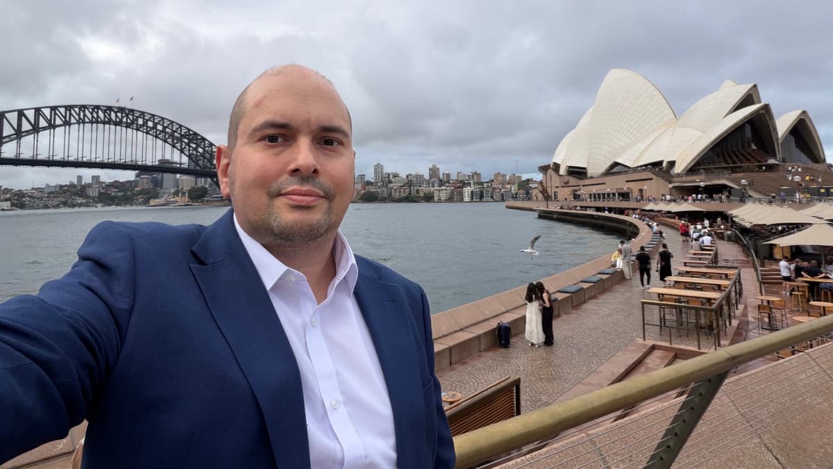 Frank flies the flag for Isle of Man e-gaming in Australia