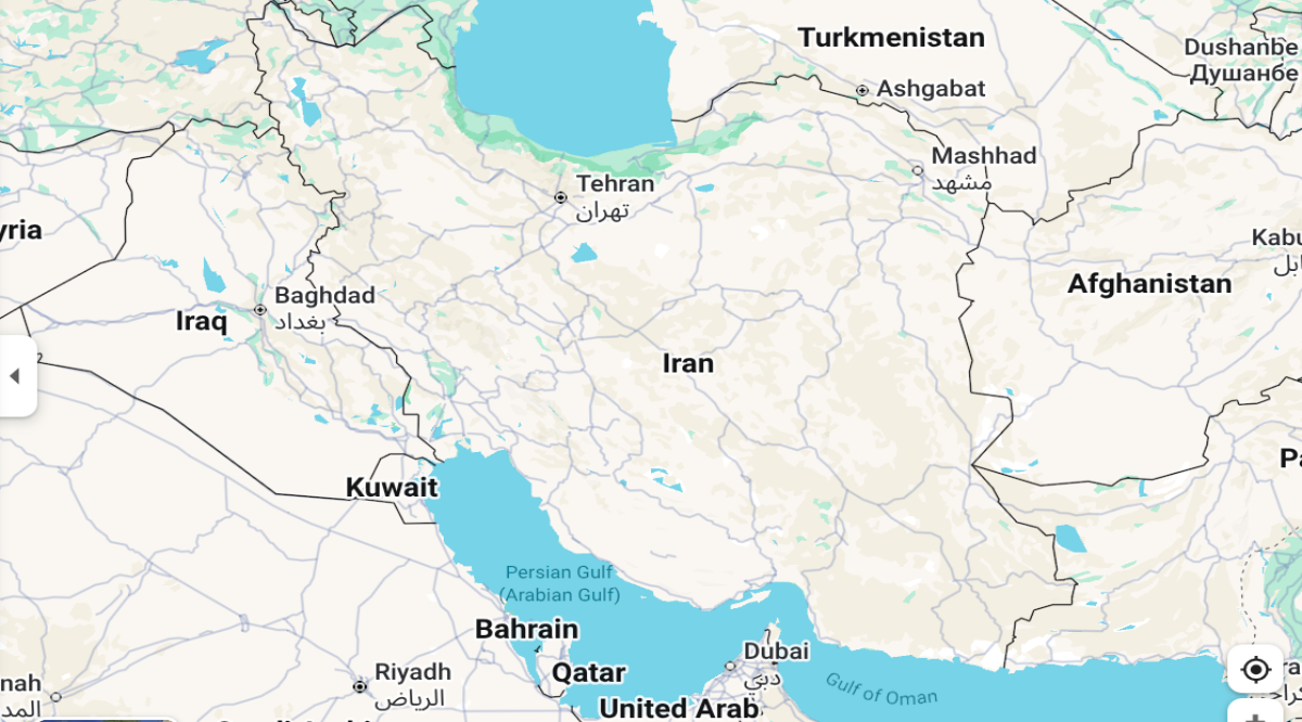 Iran map